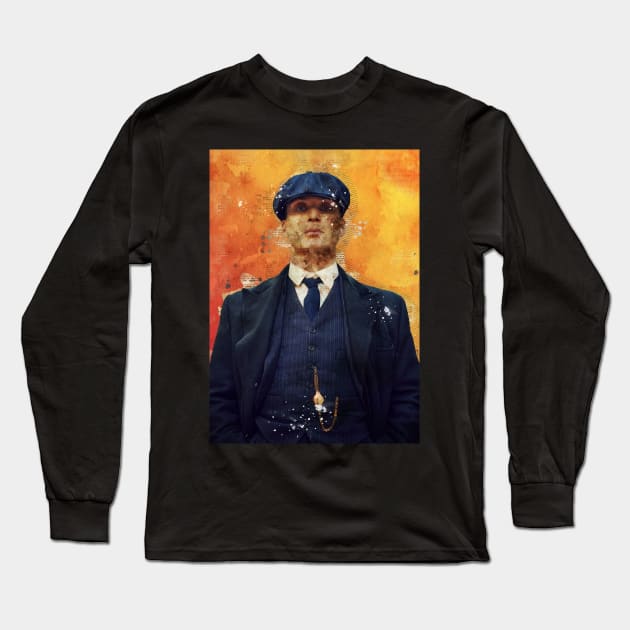 Tommy Shelby Long Sleeve T-Shirt by Durro